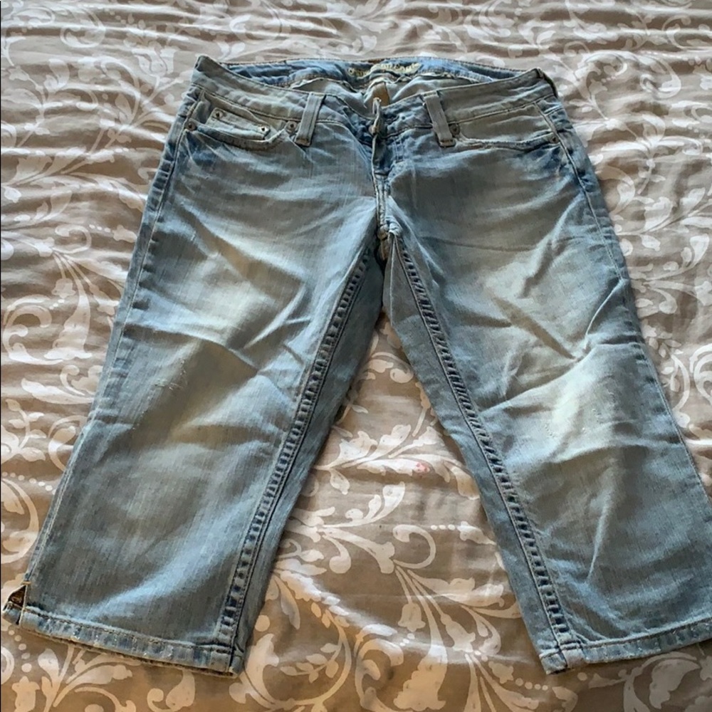 Denim Capris